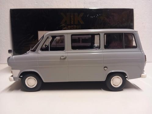 Ford Transit MK 1 ramen licht grijs 1966 KK Limited 1:18 KRD, Hobby en Vrije tijd, Modelauto's | 1:18, Zo goed als nieuw, Auto