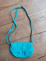 Fel gekleurde schoudertasje in aqua blauw of roze, Ophalen of Verzenden, Zo goed als nieuw, Blauw