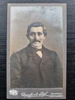 CDV man fotografie v.d. Peijl Leeuwarden, Ophalen of Verzenden, Voor 1940, Gebruikt, Foto