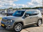 Jeep Renegade Nardo Grijs LED ACC Traffic S.Rec. Lane Sense, Auto's, Voorwielaandrijving, Euro 5, 1250 kg, Leder en Stof