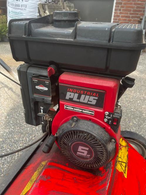 Tielbürger Verticuteer - Briggs & Stratton 5 PK, Tuin en Terras, Grasmaaiers, Gebruikt, Benzine-grasmaaier, 50 cm of meer, Cirkelmaaier