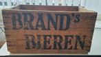 Brand bier houten krat, Verzamelen, Biermerken, Ophalen, Gebruikt, Overige typen, Brand