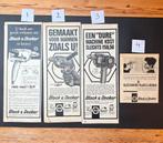 4 advertenties ‘Black & Decker’ (1962-1966), Ophalen of Verzenden, 1960 tot 1980, Knipsel(s)