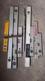 Partij Waterpassen, Doe-het-zelf en Verbouw, Gereedschap | Handgereedschap, Ophalen of Verzenden, Gebruikt