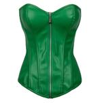 Groen leren korset gothic steampunk dames sexy leer push up, Kleding | Dames, Verzenden, Groen, Body of Korset