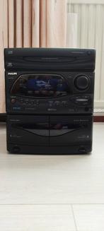 PHILIPS FW 362 STEREO. Radio, CD, Dubbele Cassette Recorder, Ophalen of Verzenden, Dubbel, Philips
