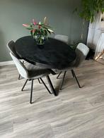 Ovale tafel, Ophalen of Verzenden, Zo goed als nieuw, 75 m² of meer