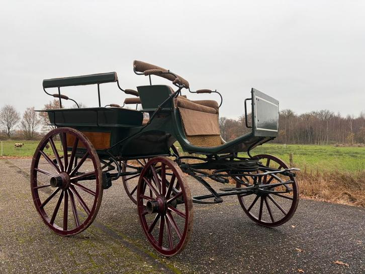 Wagonette / recreatie rijtuig, Dieren en Toebehoren, Rijtuigen en Koetsen, Gebruikt, Wagonette, Paard