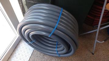 Verlijmbare PVC zwembadslang 50 en 63 mm R= 25 /50 mtr beschikbaar voor biedingen