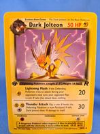 Dark Jolteon 38/82 - Team Rocket (1st edition), Hobby en Vrije tijd, Verzamelkaartspellen | Pokémon, Gebruikt, Losse kaart, Verzenden