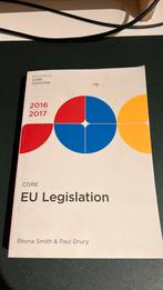 EU Legislation 2016/2017 - Rhona Smith & Paul Drury, Verzenden, Zo goed als nieuw, HBO