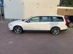 Volvo V70 2.0 D 2009 Wit, Auto's, 136 pk, Lederen bekleding, Zwart, Wit