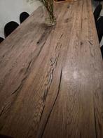 Mooie, robuuste kloostertafel, Huis en Inrichting, Tafels | Eettafels, Ophalen, Eikenhout, 200 cm of meer, Kloostertafel