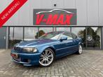 BMW 328CI Coupe M-Pakket Xenon Leer Sportint Memory, Auto's, 730 kg, Gebruikt, Zwart, Blauw
