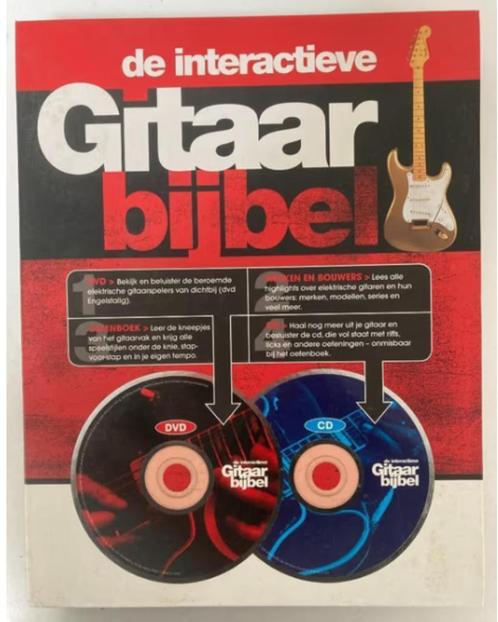 De interactieve gitaarbijbel, Boeken, Muziek, Instrument, Ophalen of Verzenden