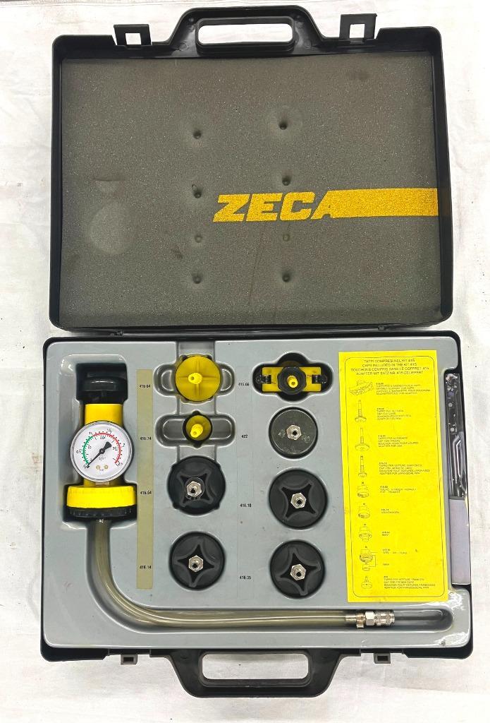 Koelsysteem tester ZECA 415., Auto diversen, Autogereedschap, Zo goed als nieuw, Ophalen of Verzenden