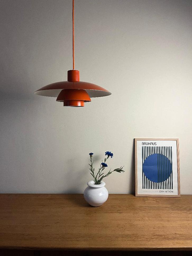 Vintage Louis Poulsen PH4/3 Lamp - Poul Henningsen Design, Huis en Inrichting, Lampen | Hanglampen, Gebruikt, Minder dan 50 cm