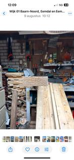 Vurenhouten balken, Doe-het-zelf en Verbouw, Hout en Planken, Gebruikt, 25 tot 50 mm, 200 tot 250 cm, Plank