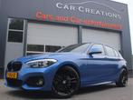 BMW 1-serie 118i Edition M Sport Shadow High Executive, 65 €/maand, Gebruikt, Blauw, Leder
