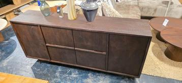  Stijlvol Dressoir  – Leverbaar in Bruin & Zwart  beschikbaar voor biedingen