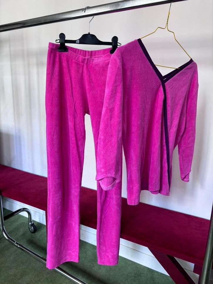 Fuchsia en oranje (dans)kostuums, Kleding | Dames, Carnavalskleding en Feestkleding, Gedragen, Kleding, Carnaval, Maat 36 (S)