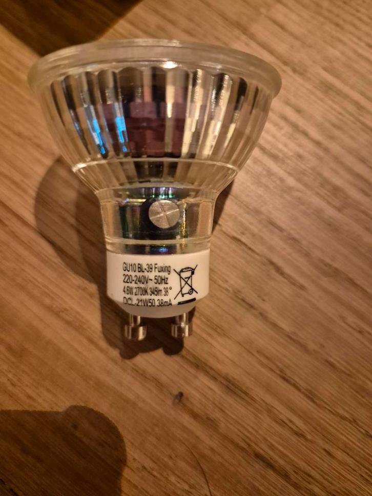 47 stuks !!!  LED Lamp GU10 4.6W - Nieuwstaat, Huis en Inrichting, Lampen | Losse lampen, Zo goed als nieuw, Led-lamp, Minder dan 30 watt