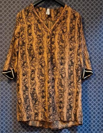Slangenprint shirt blouse nieuw maat L beschikbaar voor biedingen