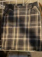 Claudia Sträter korte rok maat 34 bruin geruit., Ophalen, Bruin, Nieuw, Maat 34 (XS) of kleiner