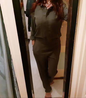 Marc O'Polo nwe khaki groene soepele jumpsuit overall S M  beschikbaar voor biedingen