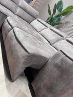 ZGAN Velvet Velours Elektrische Hoekbank - Taupe - 288 x 241, Huis en Inrichting, 250 tot 300 cm, -, -, Hoekbank