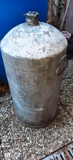 ESSO OLIE VAT METAAL IJZER VINTAGE, Ophalen of Verzenden