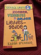 Zoenen,vriendjes en ander liefdesgedoe / karen mccombie, Boeken, Ophalen of Verzenden, Zo goed als nieuw