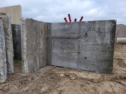 Gebruikte Keerwanden 300hoog x 200lang, Tuin en Terras, Bielzen en Borders, Gebruikt, Biels, Beton, Minder dan 100 cm, Ophalen