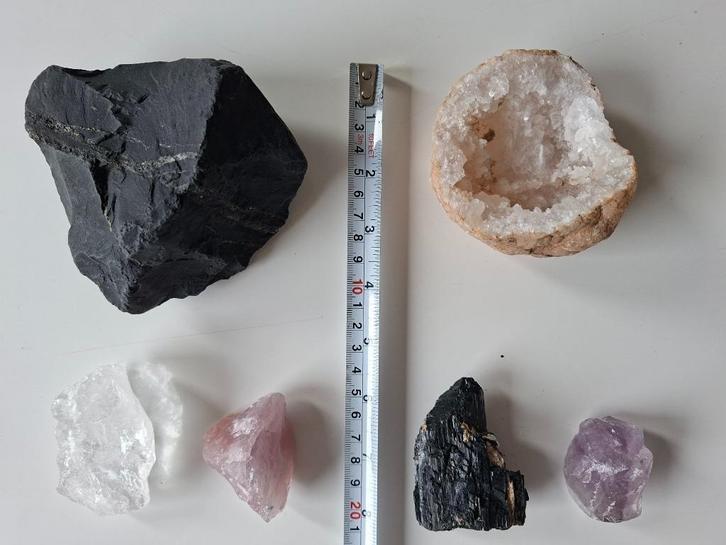Grote edelstenen, mineralen en Kristallen, Verzamelen, Mineralen en Fossielen, Mineraal, Ophalen of Verzenden