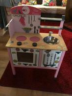 Speelgoed keuken roze kijk foto’s, Ophalen of Verzenden, Gebruikt, Hout
