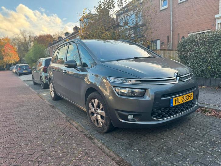 Citroën C4 Puretech 130pk S&S 2015 Grijs, Auto's, Citroën, Bedrijf, Benzine, A, MPV, Handgeschakeld, Origineel Nederlands, Zilver of Grijs