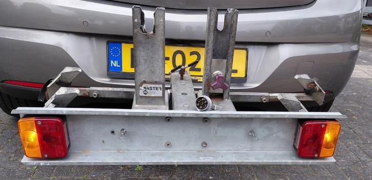 Master Load fietsendrager, Auto diversen, Fietsendragers, Gebruikt, Trekhaakdrager, 2 fietsen, Ophalen