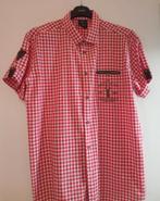 Heren tirolerblouse rood/wit, Ophalen of Verzenden, Nieuw, Overige maten, Kleding