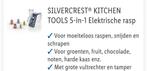 Silvercrest 5 in 1 rasp, Ophalen of Verzenden, Zo goed als nieuw