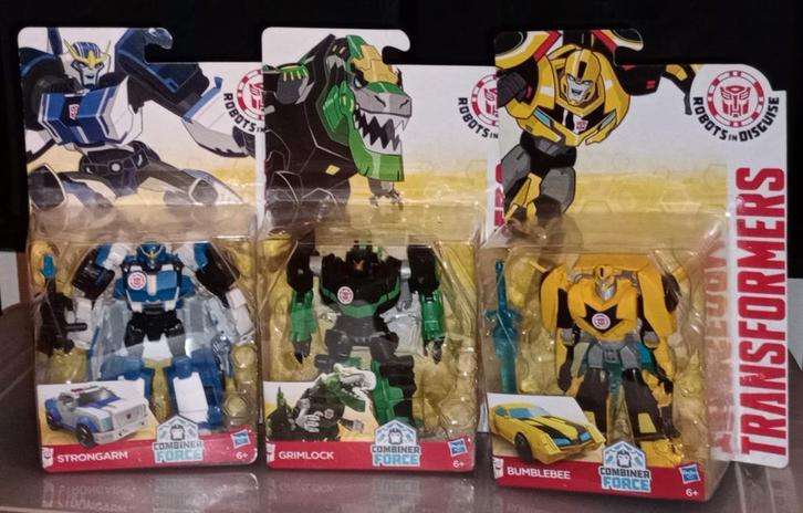 Transformers RID - Autobots Bumblebee Grimlock Strongarm, Kinderen en Baby's, Speelgoed | Buiten | Actiespeelgoed, Nieuw, Ophalen of Verzenden