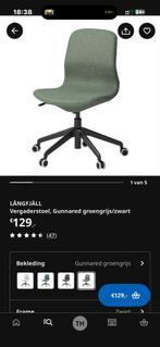 Ikea bureaustoel - Langfjall, Huis en Inrichting, Bureaustoelen, Ophalen, Zo goed als nieuw, Grijs, Bureaustoel