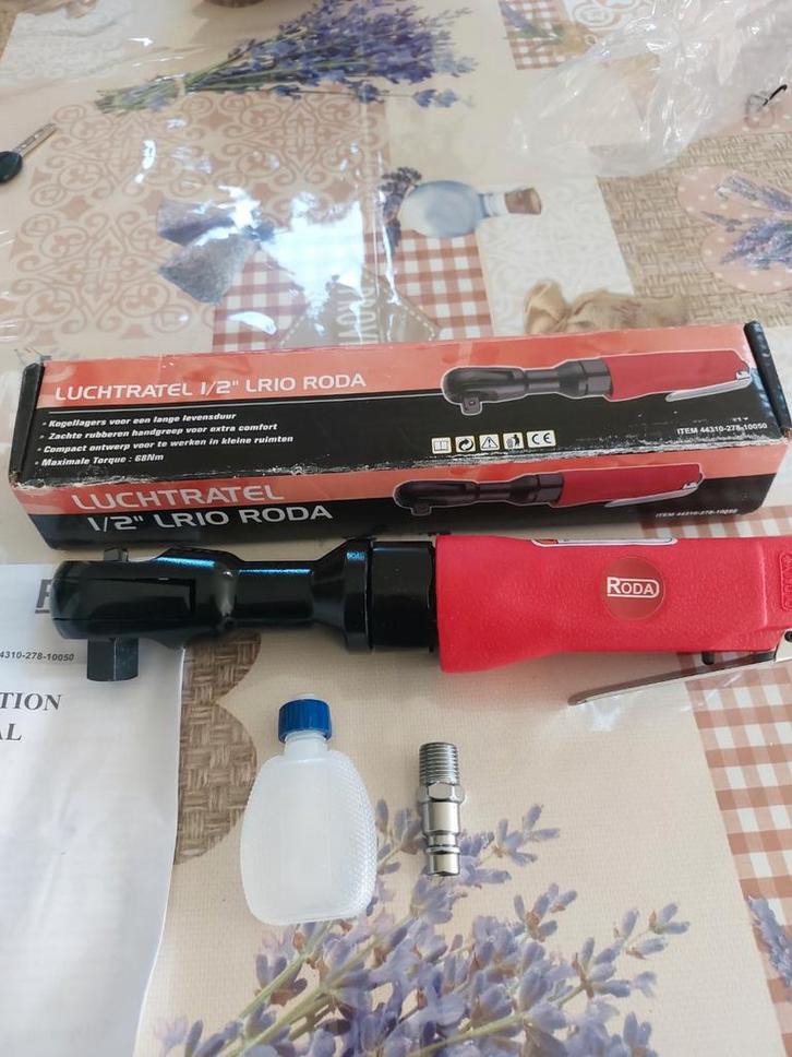 Luchtratelsleutel 1/2" LRIO RODA - Nieuw in doos, Auto diversen, Autogereedschap, Nieuw, Ophalen of Verzenden