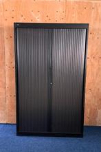 Roldeurkast Emmein zwart 120*195*47 cm, Huis en Inrichting, Kasten | Roldeurkasten en Archiefkasten, Gebruikt, 100 tot 150 cm