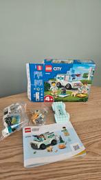 Lego City 60382 dierenarts reddingswagen, Ophalen of Verzenden, Zo goed als nieuw