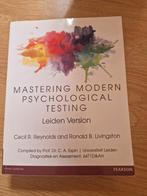 Mastering modern psychological testing, Boeken, Ophalen of Verzenden, Zo goed als nieuw