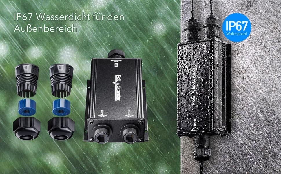 Cudy Outdoor Gigabit PoE Extender Splitter, Computers en Software, Netwerk switches, Nieuw, Ophalen of Verzenden