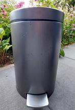 Brabantia mat grijze pedaalemmer, Ophalen, Gebruikt, Metaal, Minder dan 50 cm