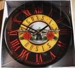 WANDKLOK GUN'S ROSES rond 30cm, Ophalen of Verzenden, Nieuw, Gebruiksvoorwerp