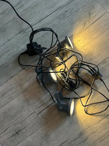 Led tuinveichting 3 spots beschikbaar voor biedingen