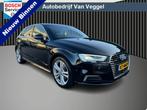Audi A3 Sportback 1.4 e-tron s line virtual cockpit, trekhaa, Auto's, Gebruikt, 4 cilinders, Leder en Stof, Zwart